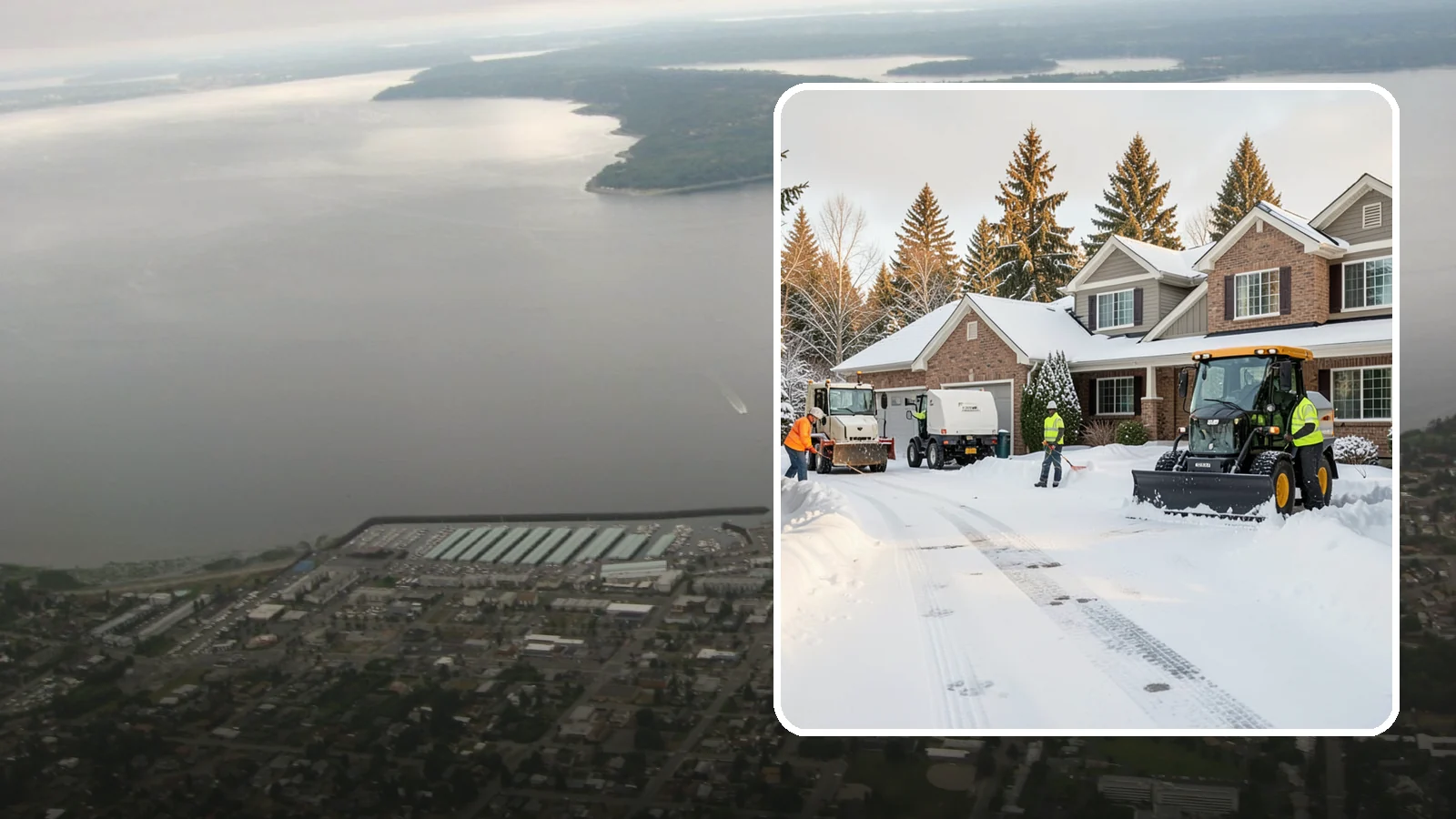 REO Property Snow Removal in Des Moines, King County, WA - We provide documented snow and ice clearing for bank-owned and REO properties across Western Washington to keep them compliant...
