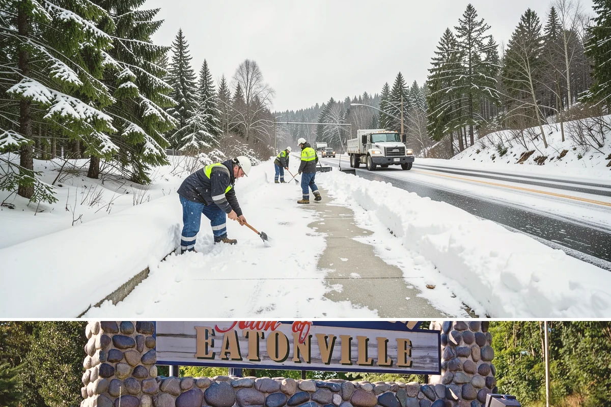 REO Property Snow Removal in Eatonville, Pierce County, WA - Contract portfolio coverage ahead of the winter season so every REO asset is protected from the first snowfall through spring...