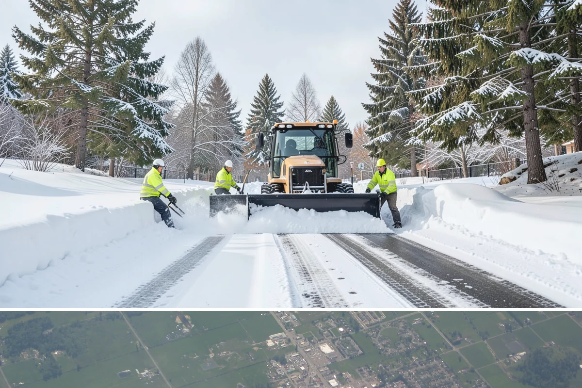 REO Property Snow Removal in Enumclaw, King County, WA - Contract portfolio coverage ahead of the winter season so every REO asset is protected from the first snowfall through spring...