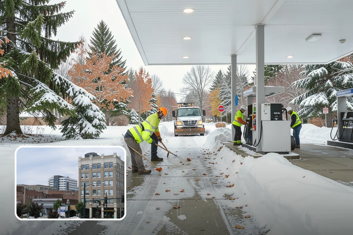 REO Property Snow Removal in Everett, Snohomish County, WA - Meets lender and preservation-company clearing requirements