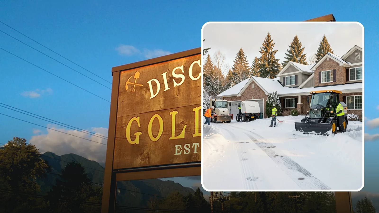 REO Property Snow Removal in Gold Bar, Snohomish County, WA - We provide documented snow and ice clearing for bank-owned and REO properties across Western Washington to keep them compliant...