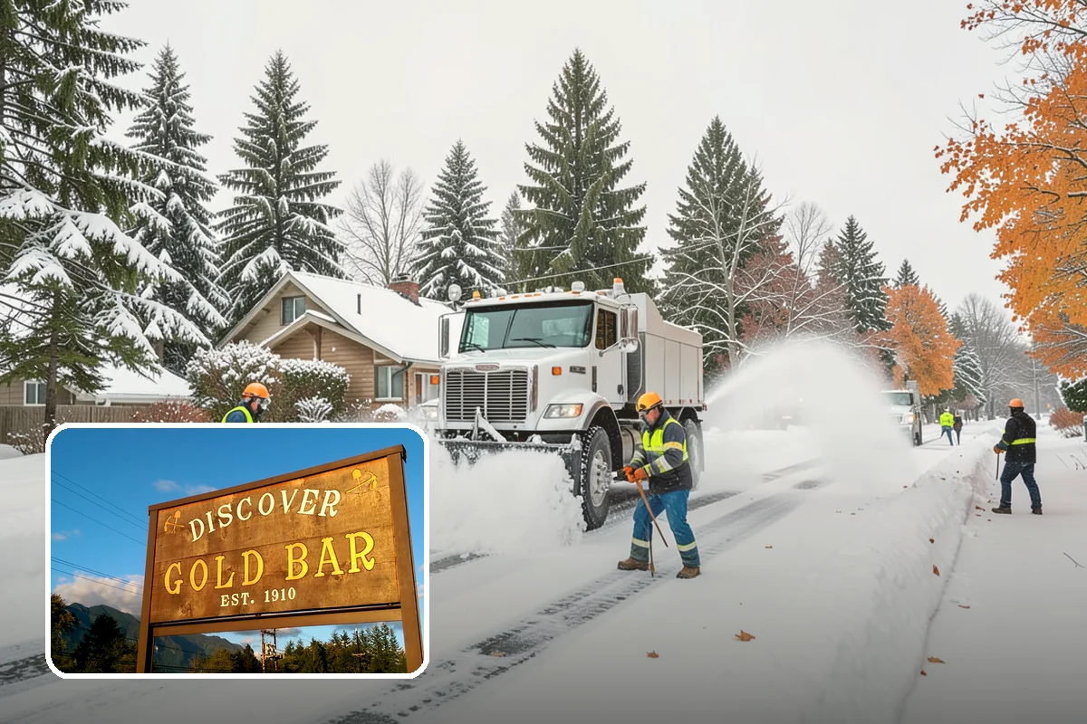 REO Property Snow Removal in Gold Bar, Snohomish County, WA - Meets lender and preservation-company clearing requirements