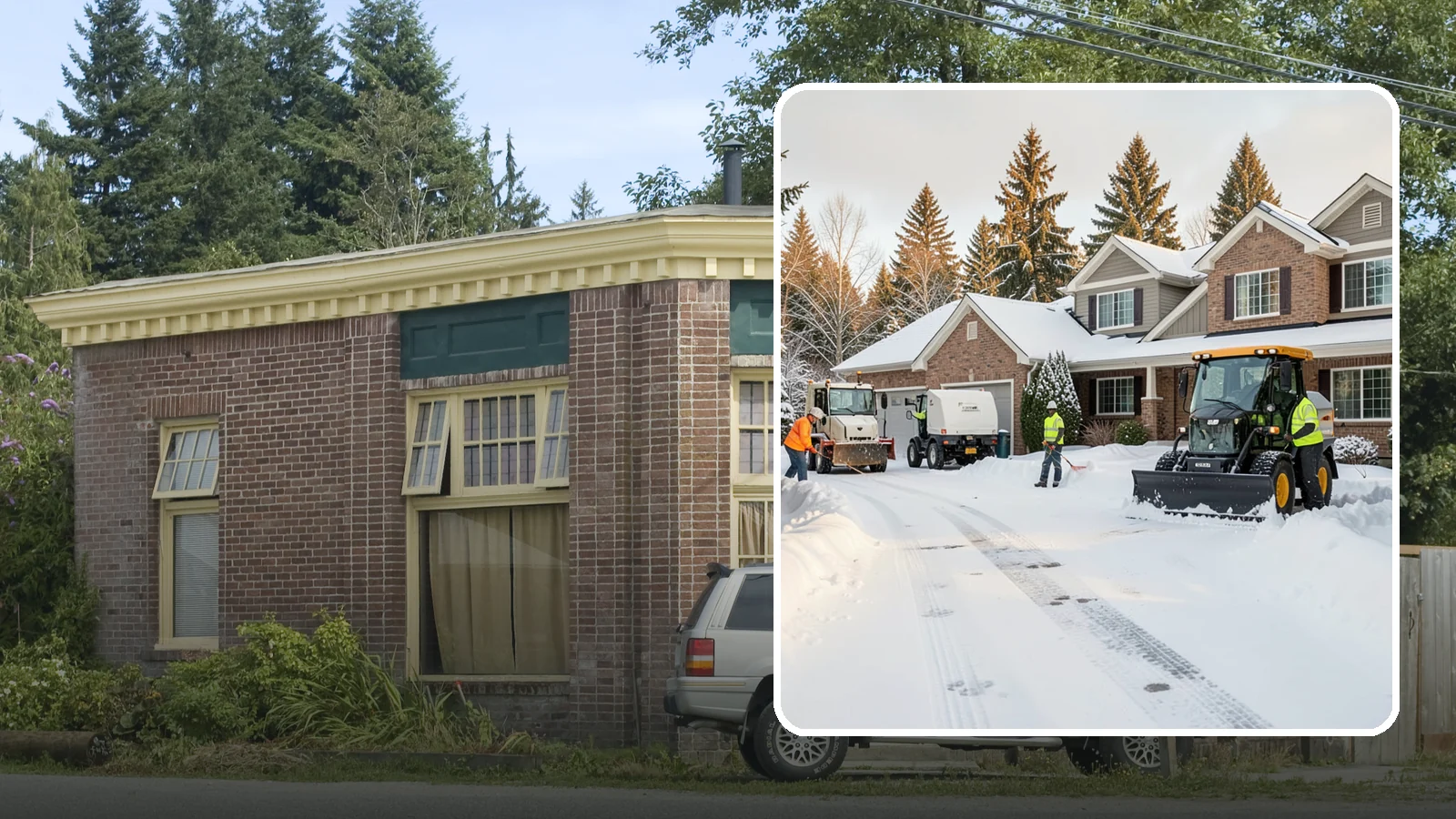 REO Property Snow Removal in Hamilton, Skagit County, WA - We provide documented snow and ice clearing for bank-owned and REO properties across Western Washington to keep them compliant...