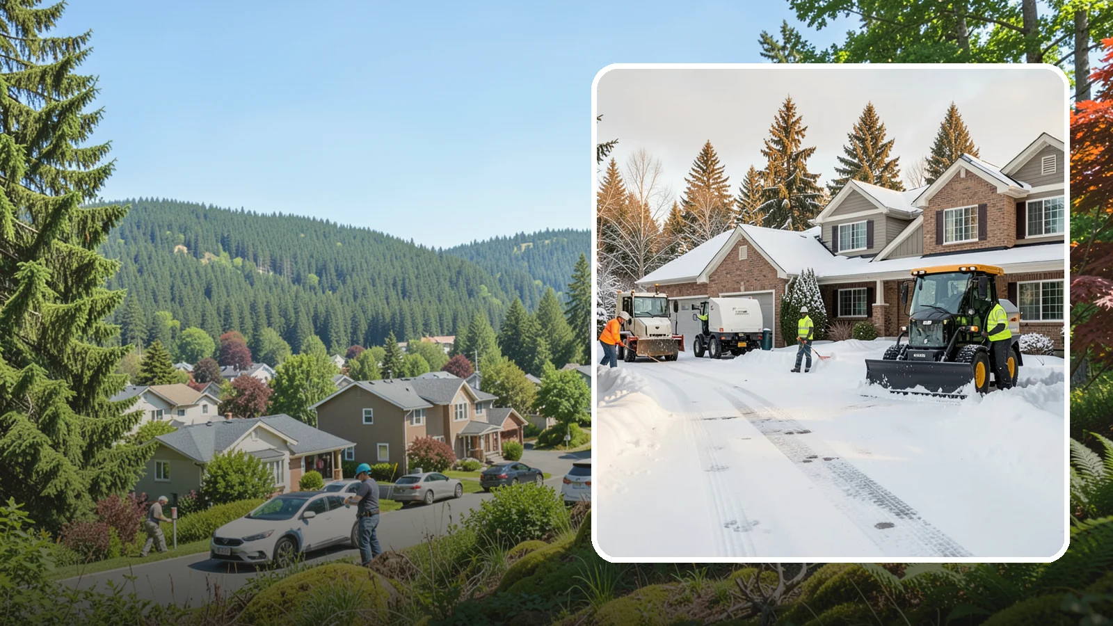 REO Property Snow Removal in Index, Snohomish County, WA - We provide documented snow and ice clearing for bank-owned and REO properties across Western Washington to keep them compliant...