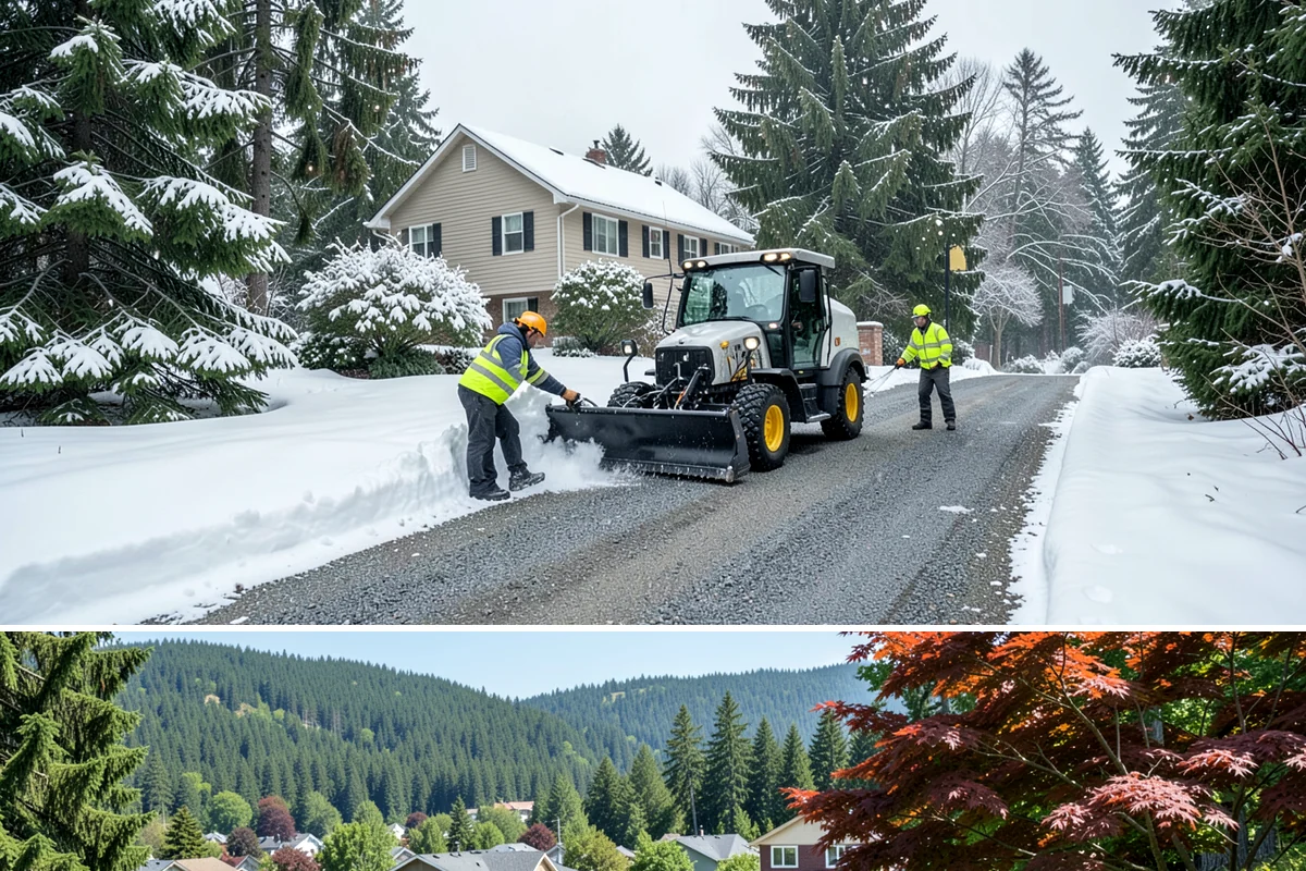 REO Property Snow Removal in Index, Snohomish County, WA - Contract portfolio coverage ahead of the winter season so every REO asset is protected from the first snowfall through spring...