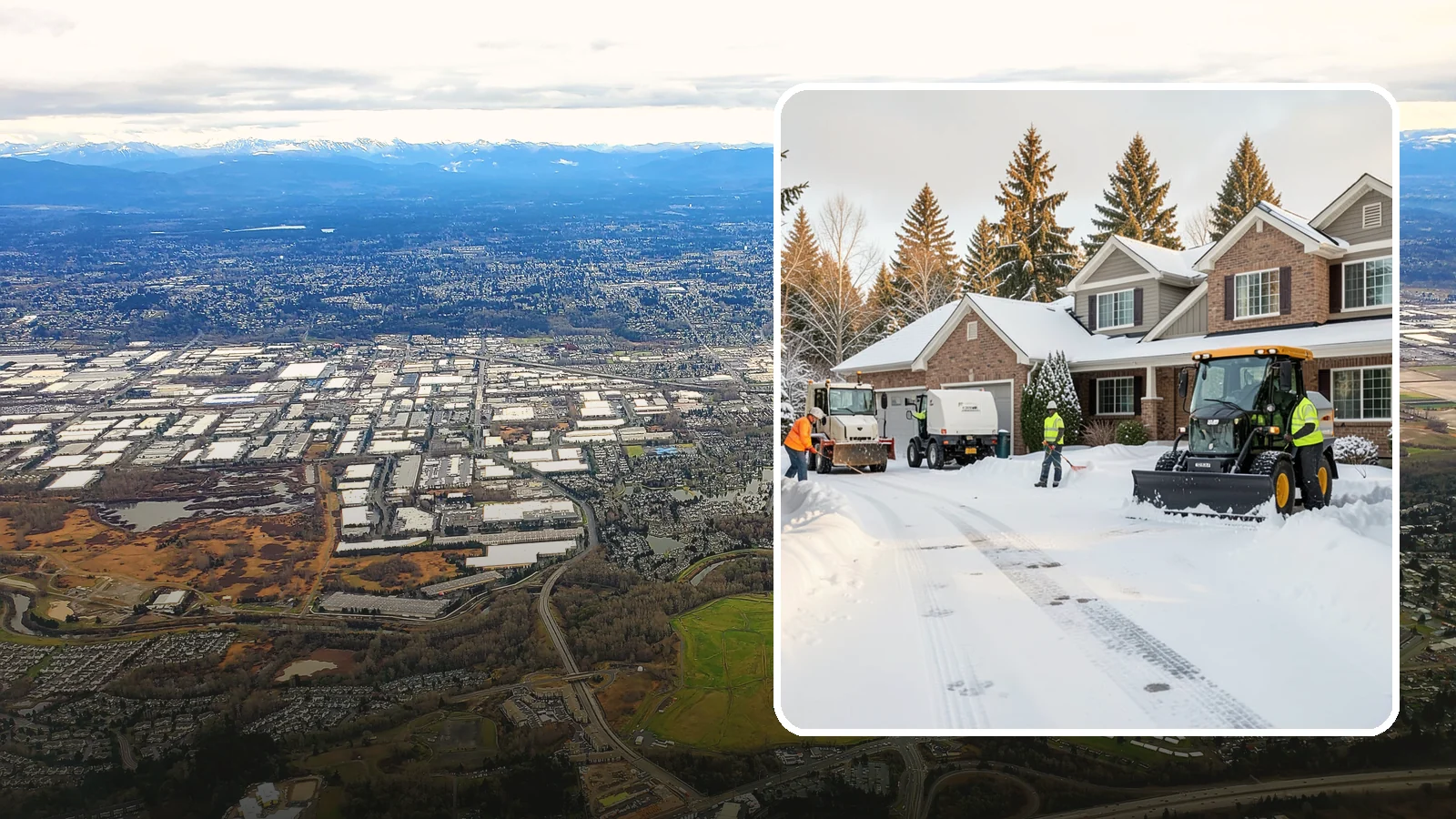 REO Property Snow Removal in Kent, King County, WA - We provide documented snow and ice clearing for bank-owned and REO properties across Western Washington to keep them compliant...