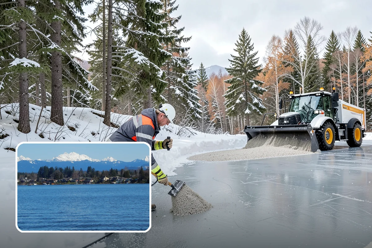 REO Property Snow Removal in Lake Stevens, Snohomish County, WA - Meets lender and preservation-company clearing requirements
