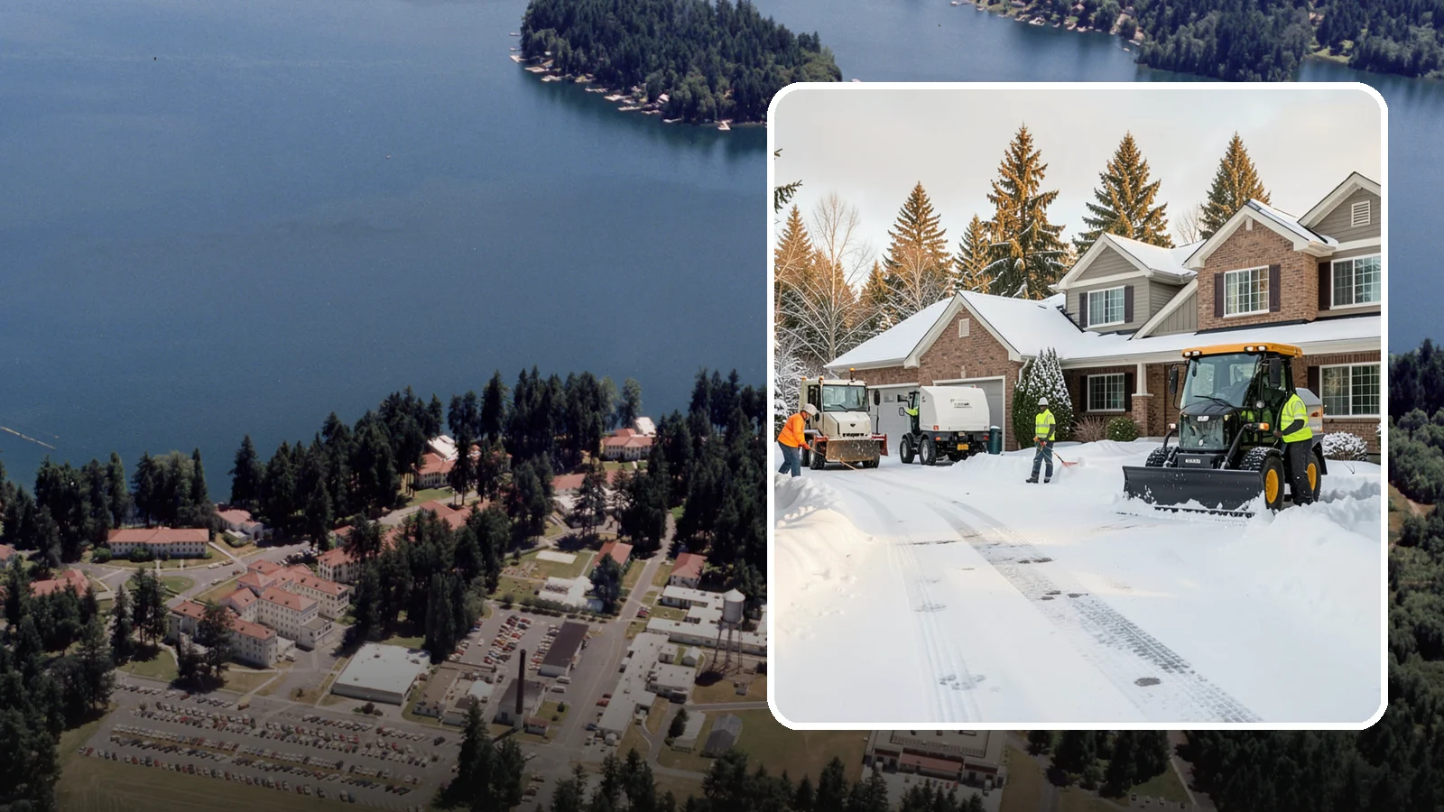 REO Property Snow Removal in Lakewood, Pierce County, WA - We provide documented snow and ice clearing for bank-owned and REO properties across Western Washington to keep them compliant...