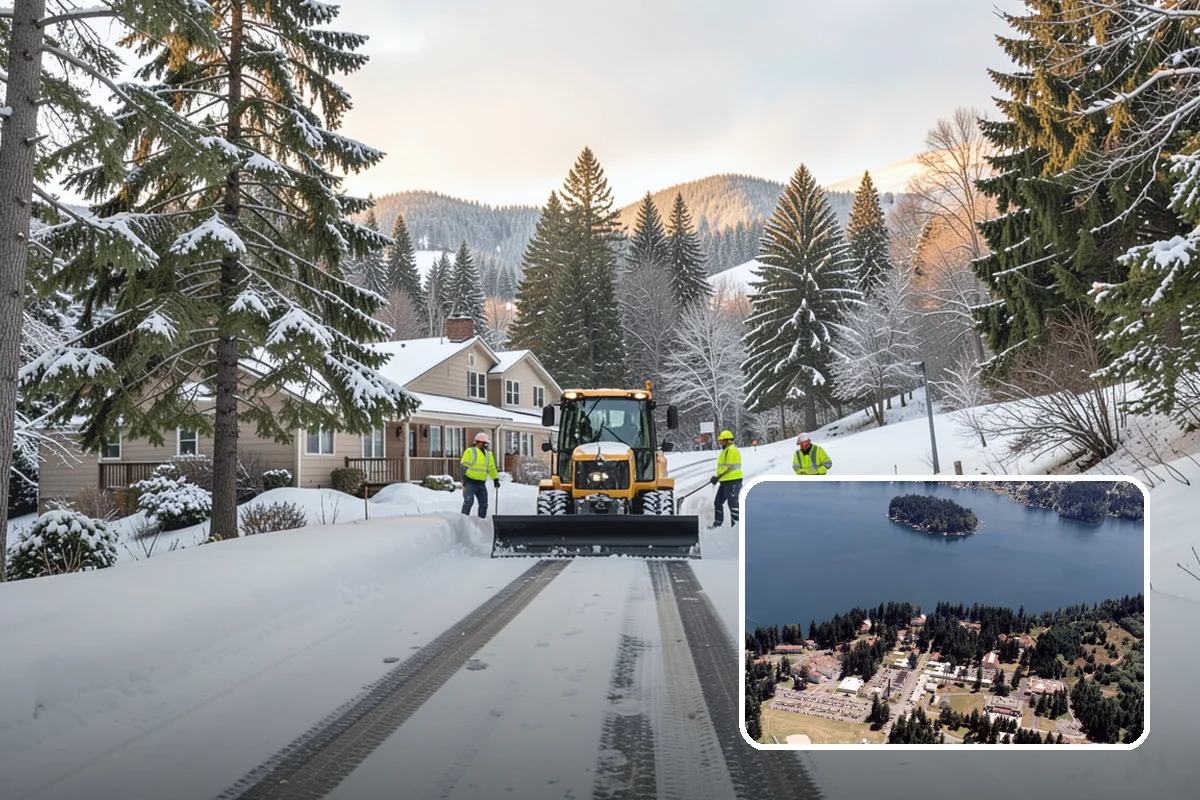 REO Property Snow Removal in Lakewood, Pierce County, WA - Meets lender and preservation-company clearing requirements