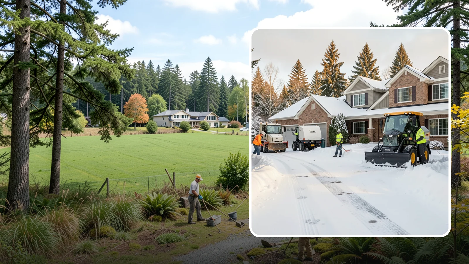 REO Property Snow Removal in Lyman, Skagit County, WA - We provide documented snow and ice clearing for bank-owned and REO properties across Western Washington to keep them compliant...