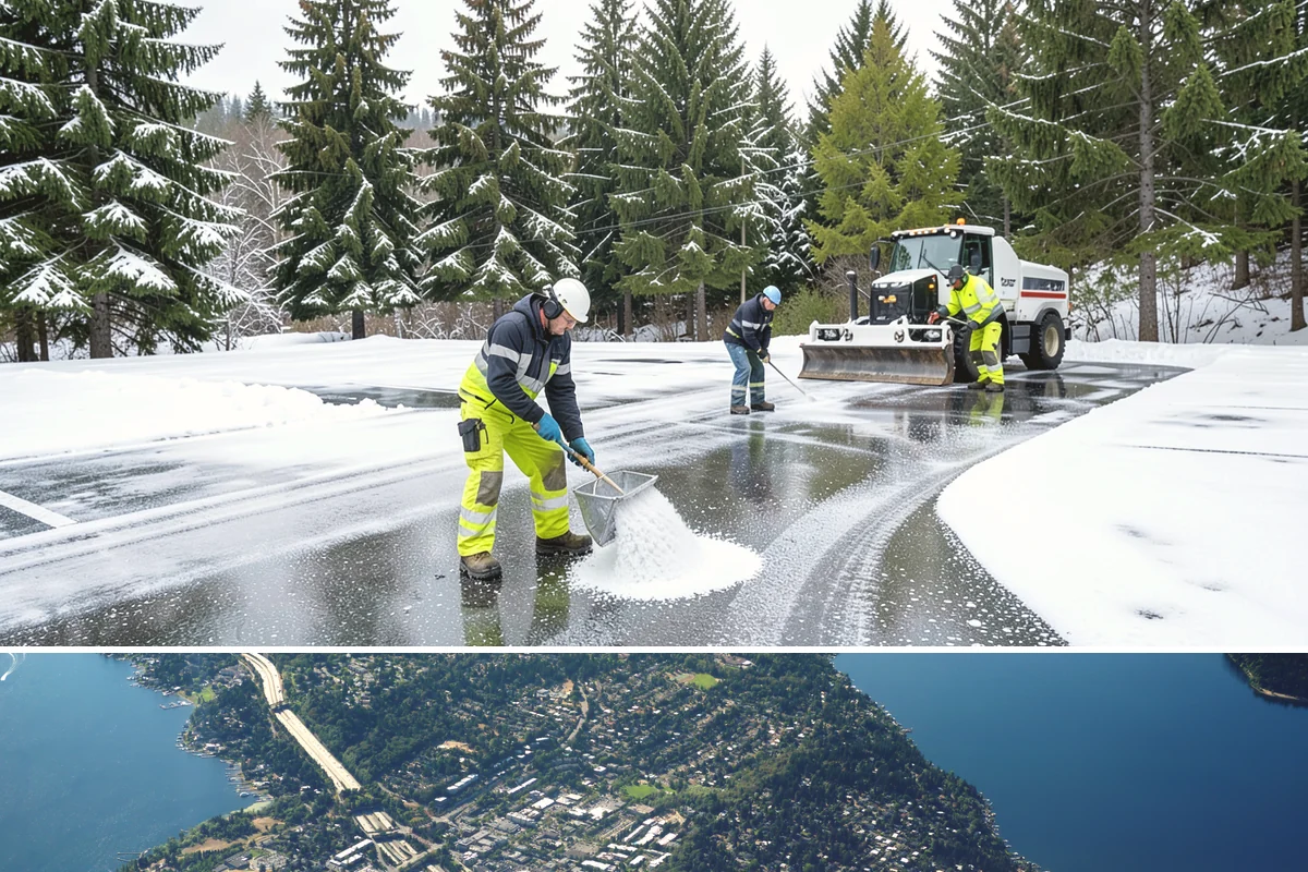 REO Property Snow Removal in Mercer Island, King County, WA - Contract portfolio coverage ahead of the winter season so every REO asset is protected from the first snowfall through spring...
