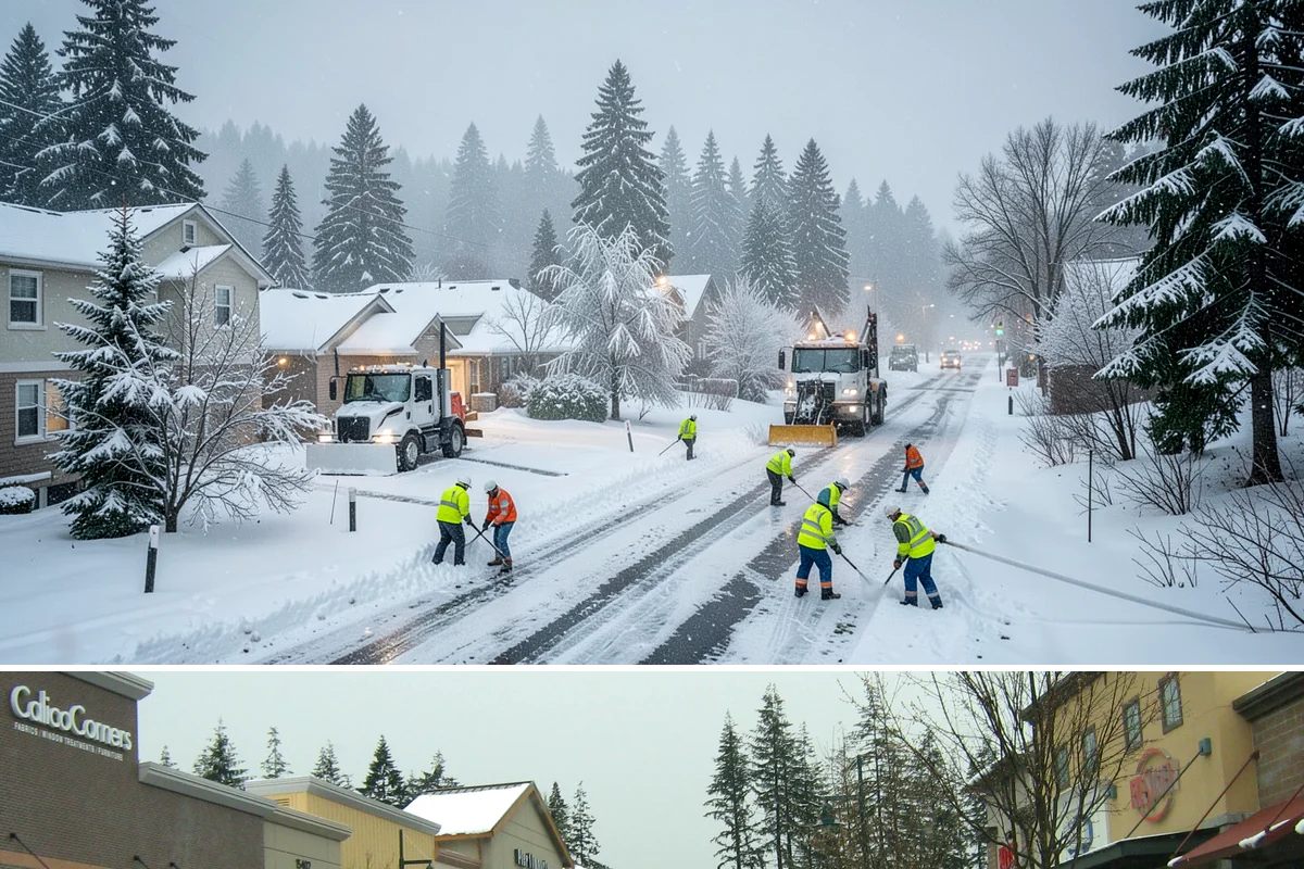 REO Property Snow Removal in Mill Creek, Snohomish County, WA - Contract portfolio coverage ahead of the winter season so every REO asset is protected from the first snowfall through spring...
