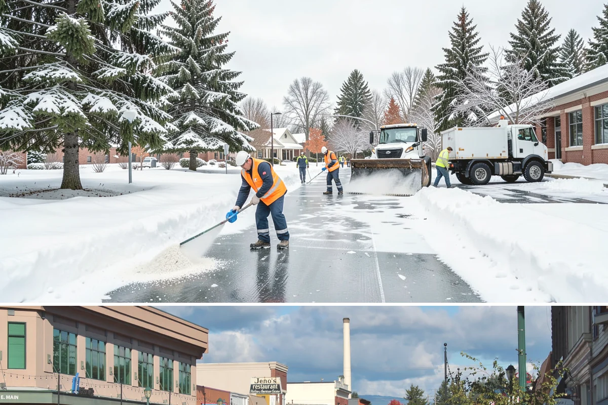 REO Property Snow Removal in Monroe, Snohomish County, WA - Contract portfolio coverage ahead of the winter season so every REO asset is protected from the first snowfall through spring...