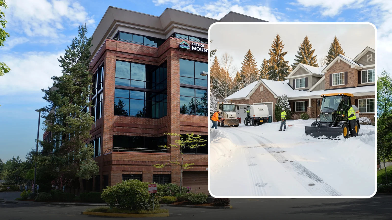 REO Property Snow Removal in Mountlake Terrace, Snohomish County, WA - We provide documented snow and ice clearing for bank-owned and REO properties across Western Washington to keep them compliant...