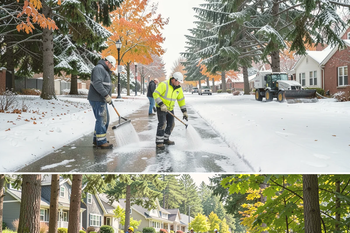 REO Property Snow Removal in Normandy Park, King County, WA - Contract portfolio coverage ahead of the winter season so every REO asset is protected from the first snowfall through spring...