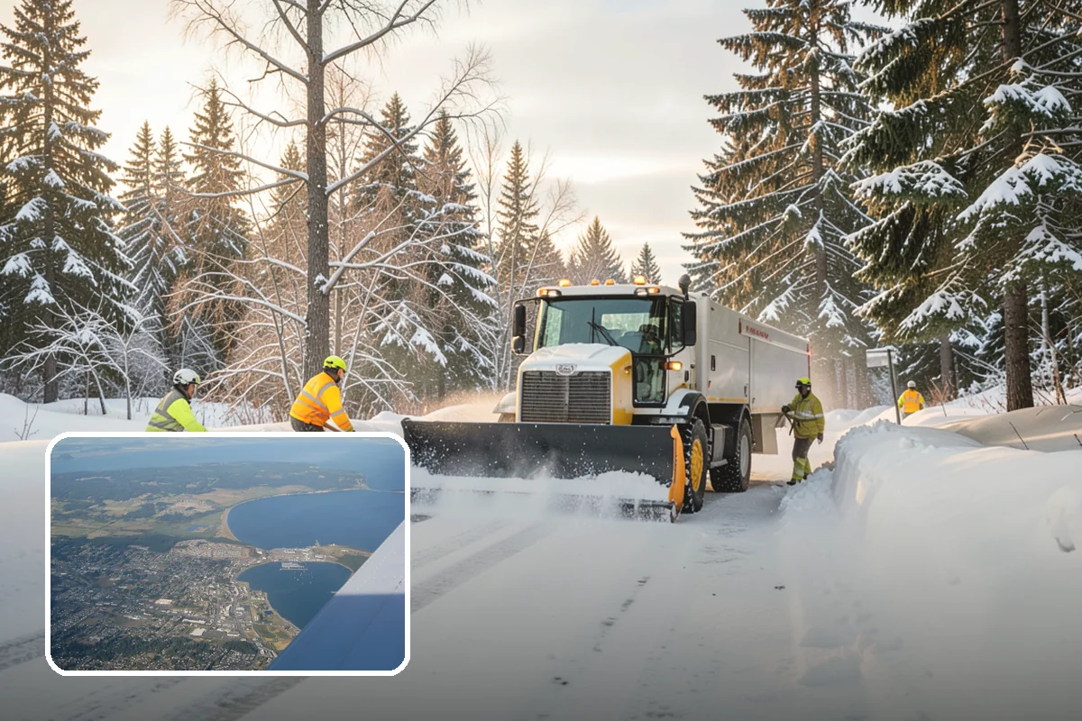 REO Property Snow Removal in Oak Harbor, Island County, WA - Meets lender and preservation-company clearing requirements