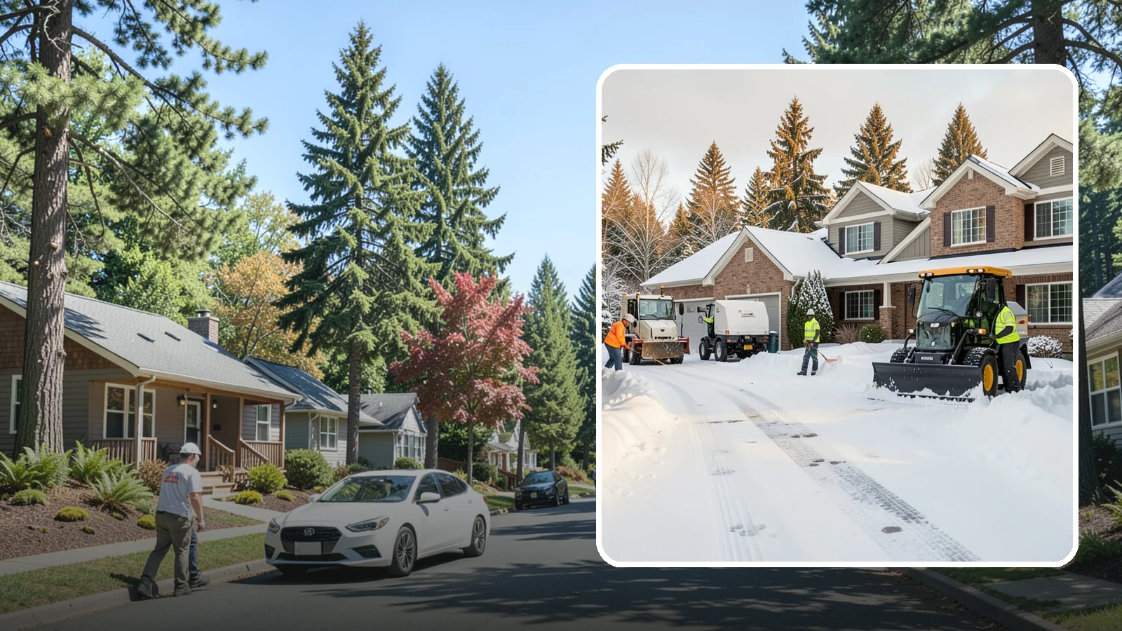 REO Property Snow Removal in Orting, Pierce County, WA - We provide documented snow and ice clearing for bank-owned and REO properties across Western Washington to keep them compliant...
