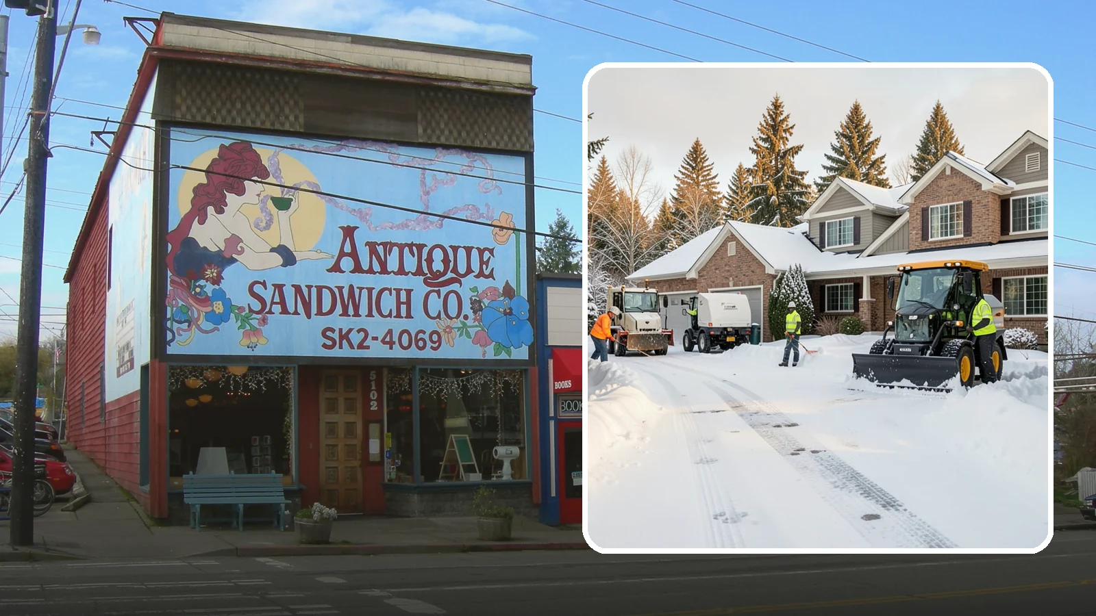 REO Property Snow Removal in Ruston, Pierce County, WA - We provide documented snow and ice clearing for bank-owned and REO properties across Western Washington to keep them compliant...