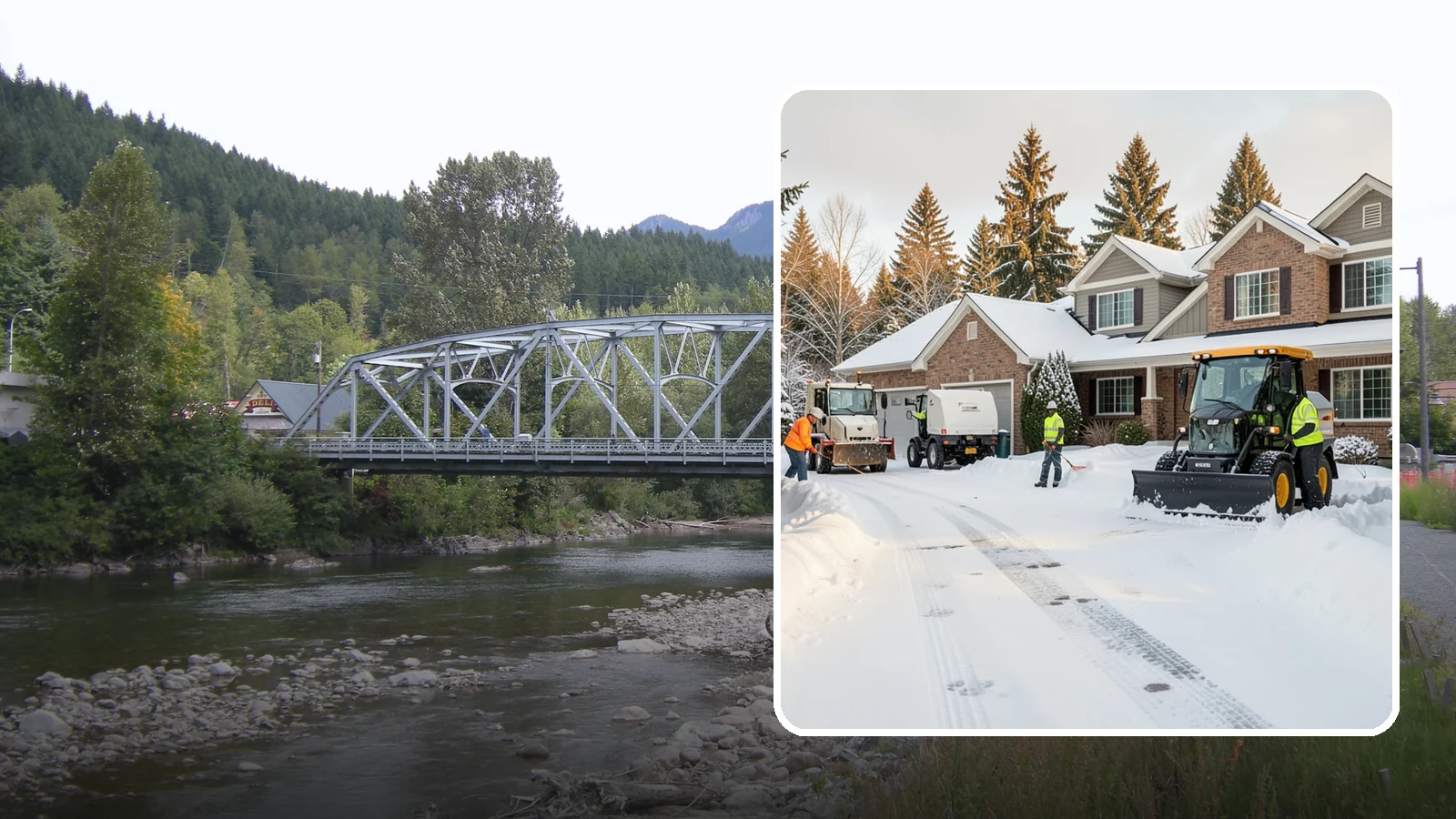 REO Property Snow Removal in Skykomish, King County, WA - We provide documented snow and ice clearing for bank-owned and REO properties across Western Washington to keep them compliant...