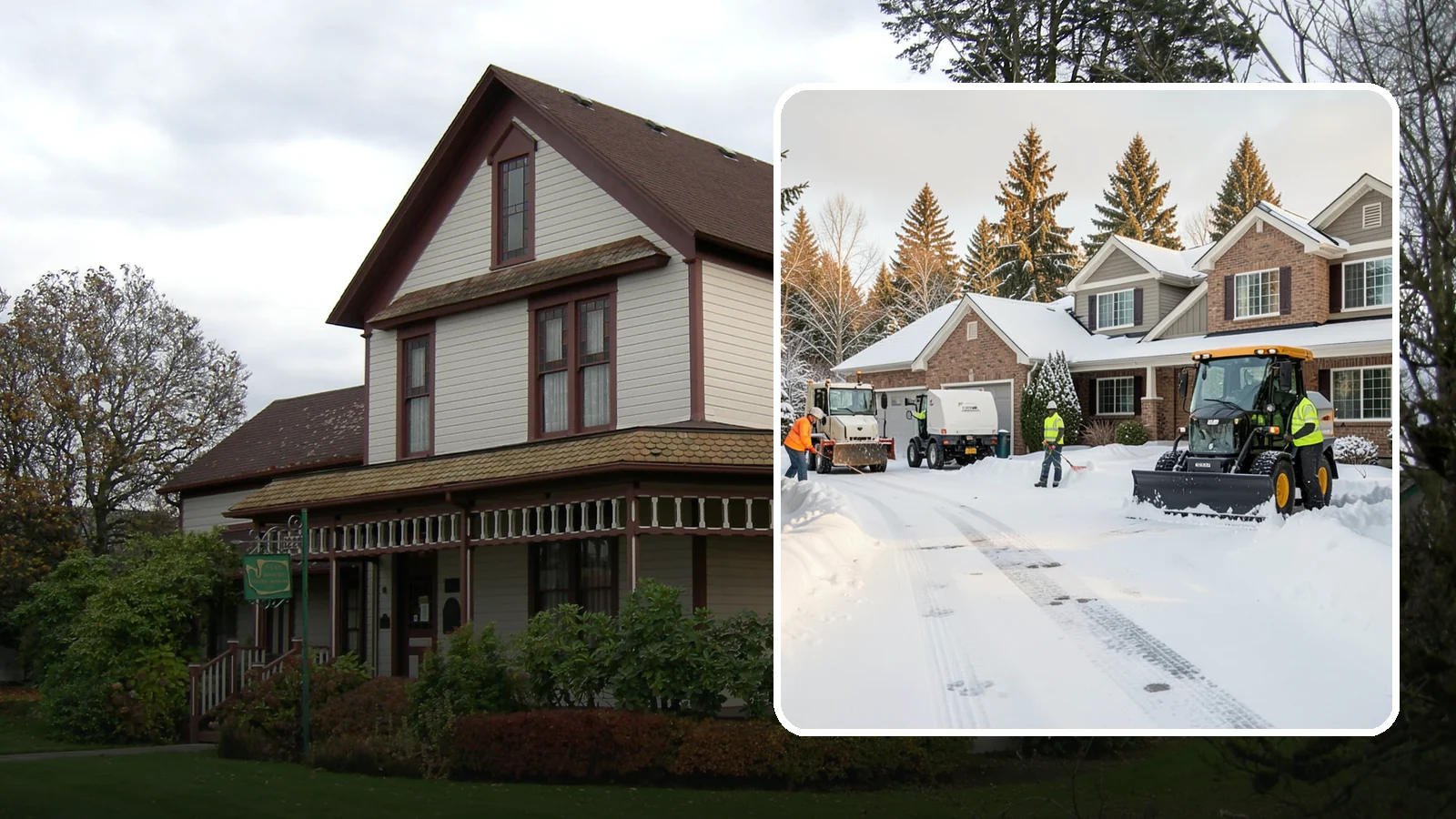 REO Property Snow Removal in Sumner, Pierce County, WA - We provide documented snow and ice clearing for bank-owned and REO properties across Western Washington to keep them compliant...