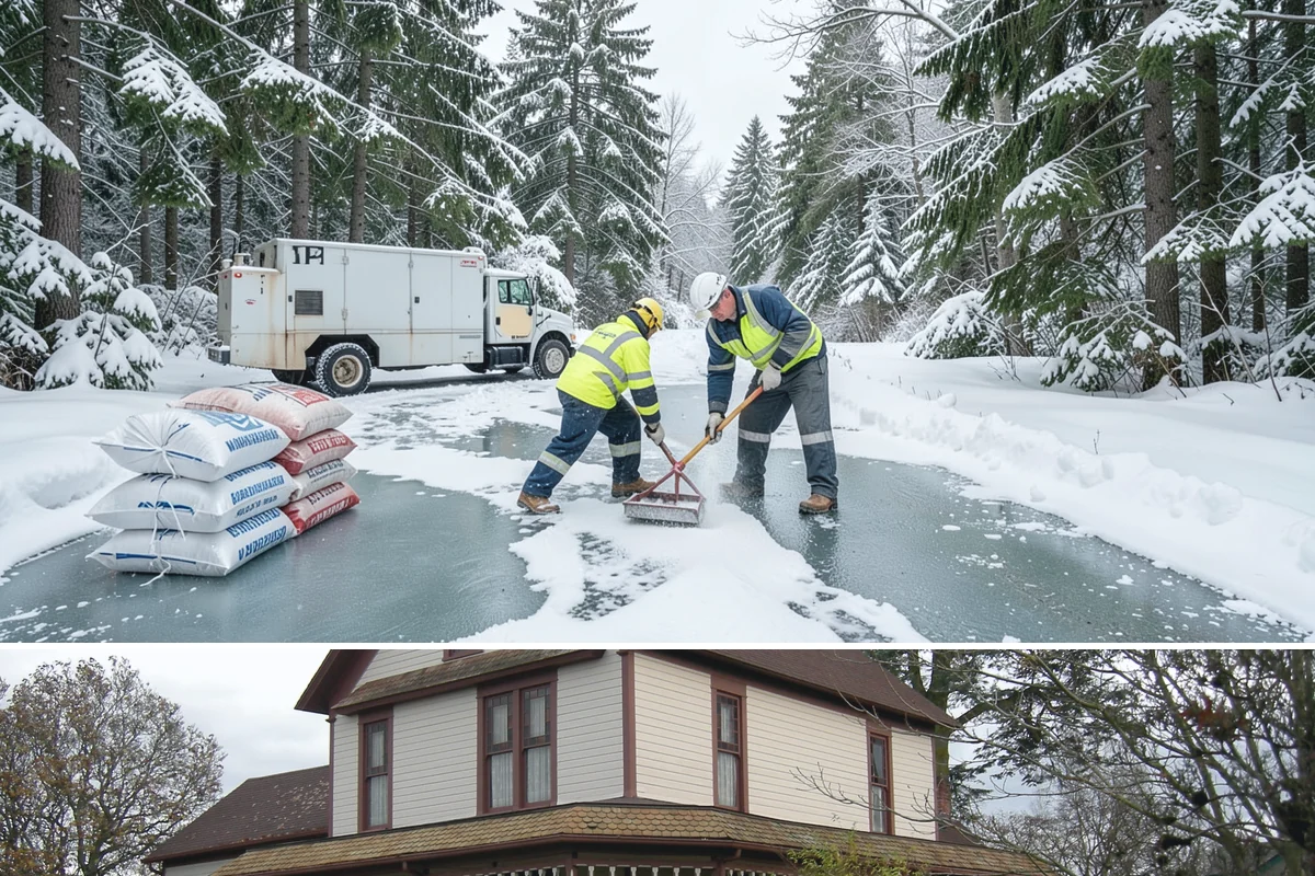 REO Property Snow Removal in Sumner, Pierce County, WA - Contract portfolio coverage ahead of the winter season so every REO asset is protected from the first snowfall through spring...
