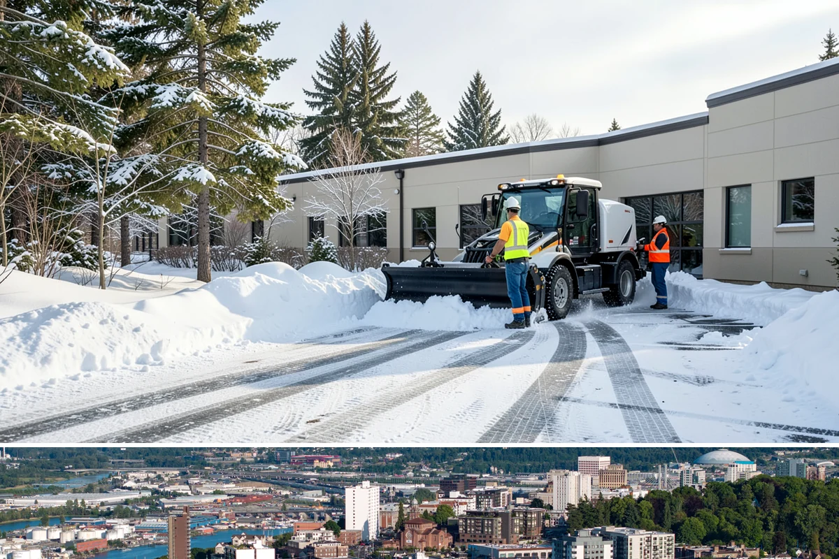 REO Property Snow Removal in Tacoma, Pierce County, WA - Contract portfolio coverage ahead of the winter season so every REO asset is protected from the first snowfall through spring...