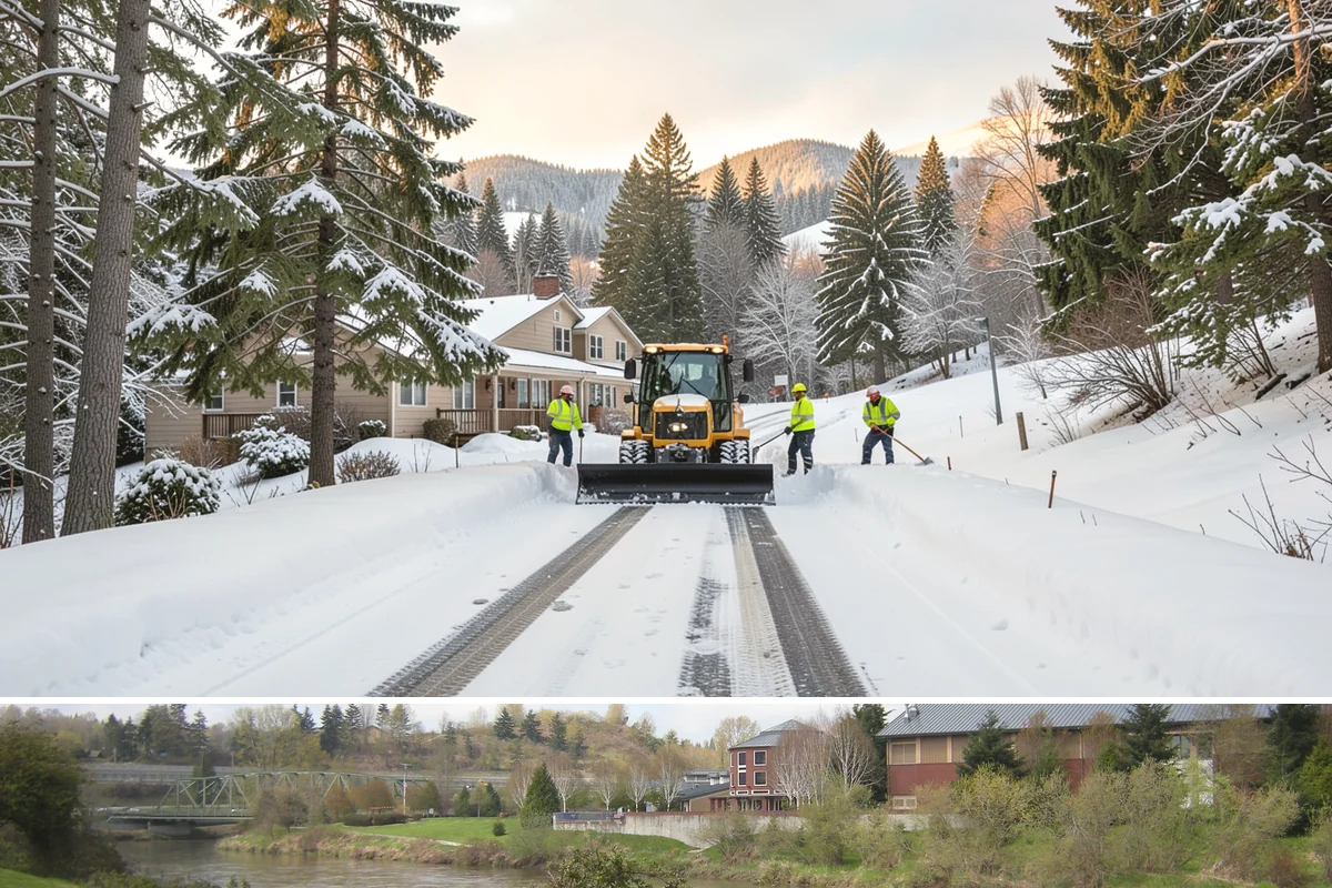 REO Property Snow Removal in Tukwila, King County, WA - Contract portfolio coverage ahead of the winter season so every REO asset is protected from the first snowfall through spring...