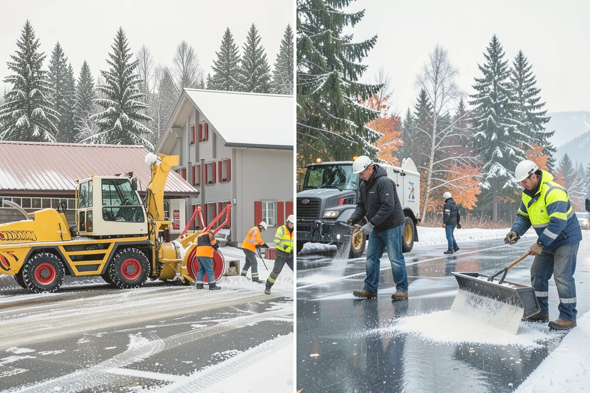 Residential Deicing in Algona, King County, WA - Walk the property to map sloped driveways, shaded walks, and step landings