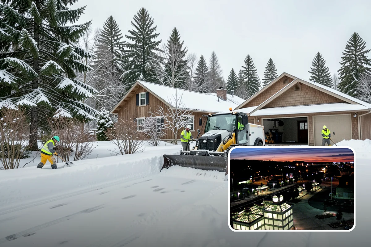 Residential Deicing in Auburn, King County, WA - Prevents falls on shaded, slow-thawing entry paths