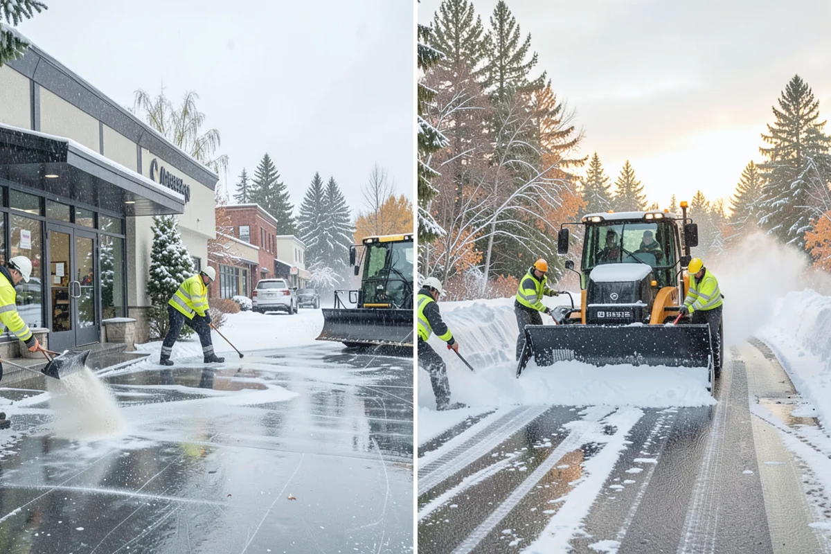 Residential Deicing in Auburn, King County, WA - Walk the property to map sloped driveways, shaded walks, and step landings