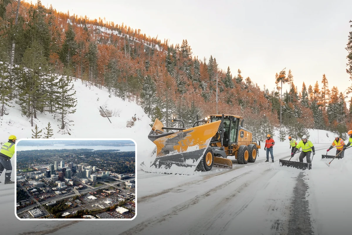 Residential Deicing in Bellevue, King County, WA - Prevents falls on shaded, slow-thawing entry paths