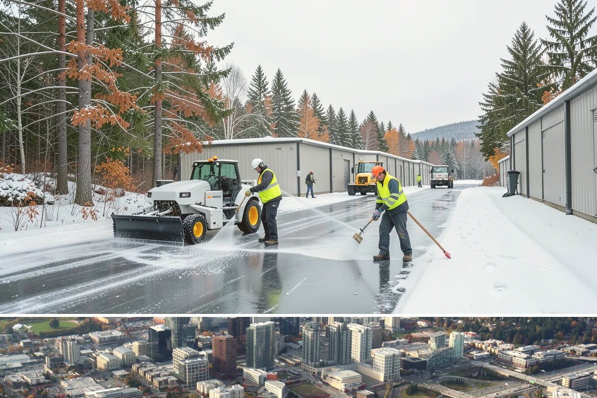 Residential Deicing in Bellevue, King County, WA - Service runs from late November through February, with peak demand during the freezing-rain and Fraser Valley outflow events that...