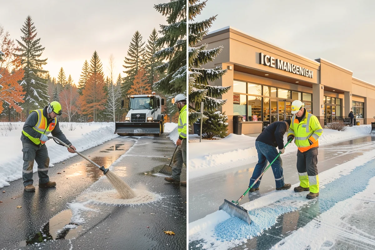 Residential Deicing in Bothell, King County, WA - Walk the property to map sloped driveways, shaded walks, and step landings