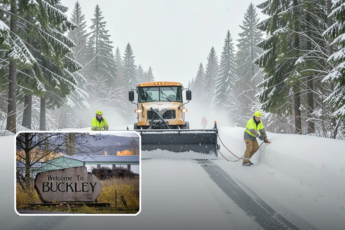 Residential Deicing in Buckley, Pierce County, WA - Prevents falls on shaded, slow-thawing entry paths