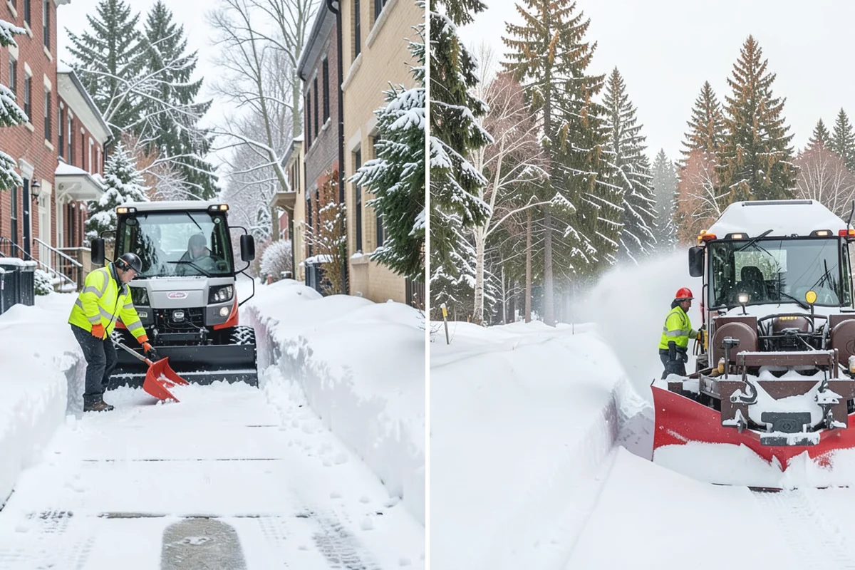 Residential Deicing in Buckley, Pierce County, WA - Walk the property to map sloped driveways, shaded walks, and step landings