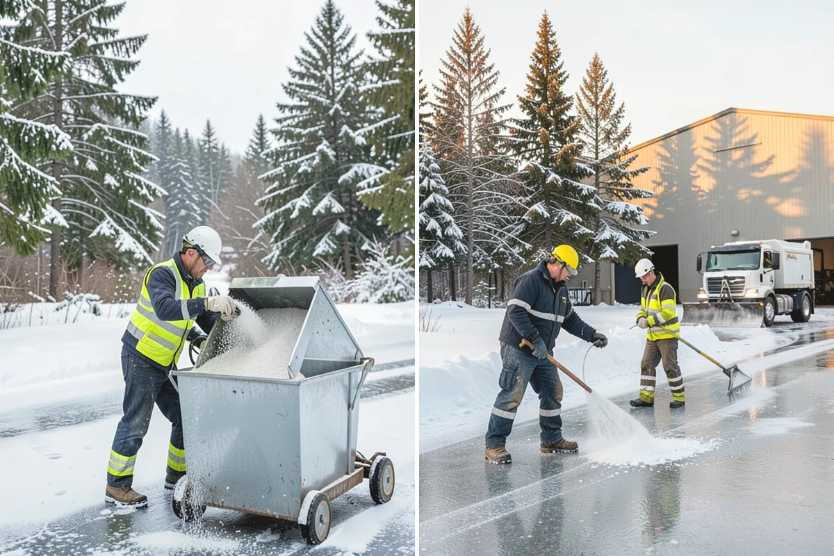 Residential Deicing in Carnation, King County, WA - Walk the property to map sloped driveways, shaded walks, and step landings