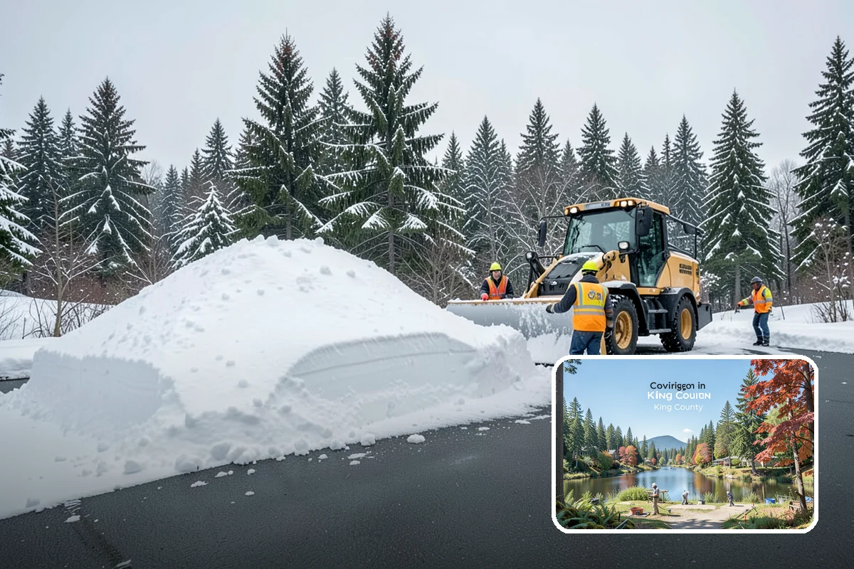 Residential Deicing in Covington, King County, WA - Prevents falls on shaded, slow-thawing entry paths