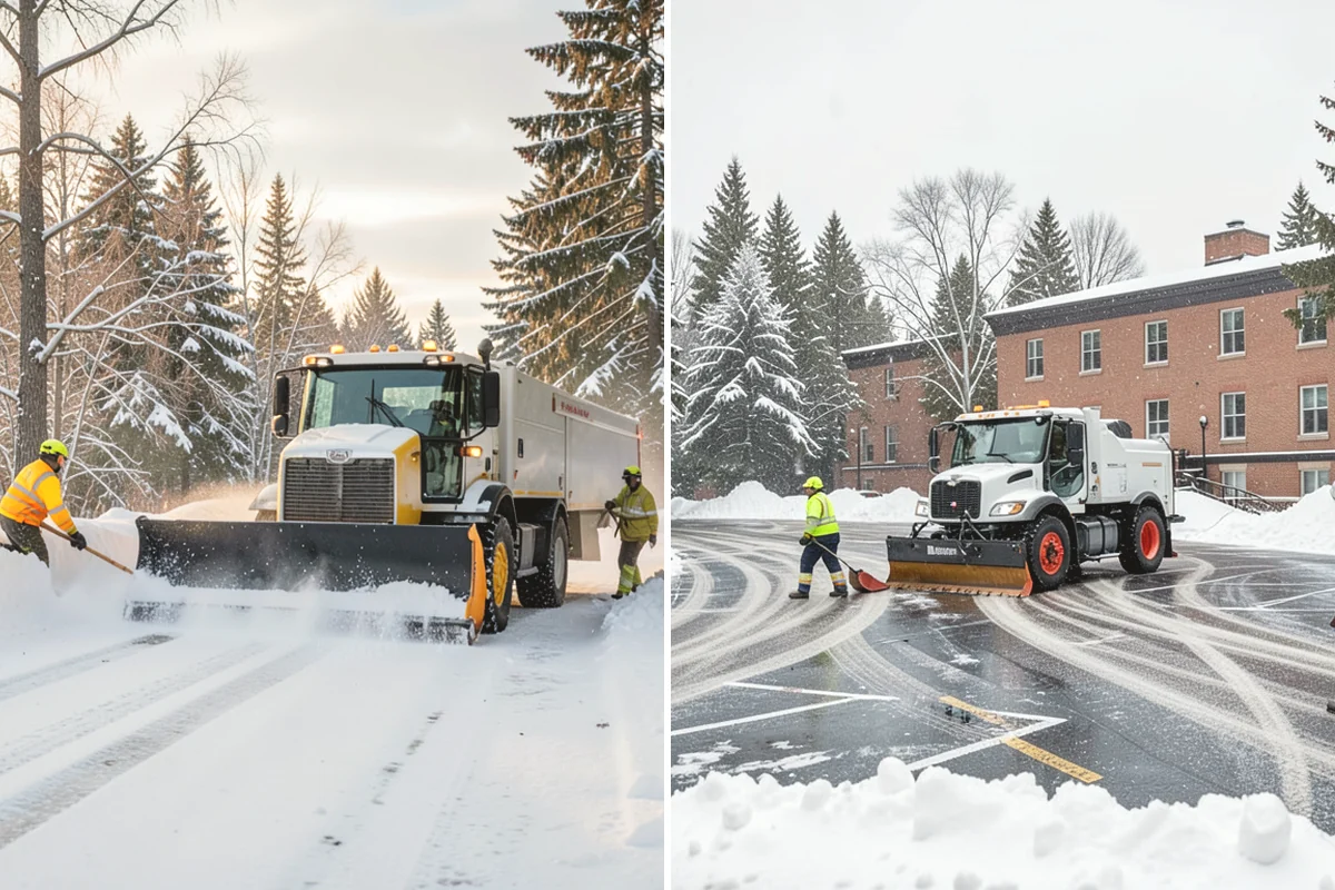 Residential Deicing in Covington, King County, WA - Walk the property to map sloped driveways, shaded walks, and step landings