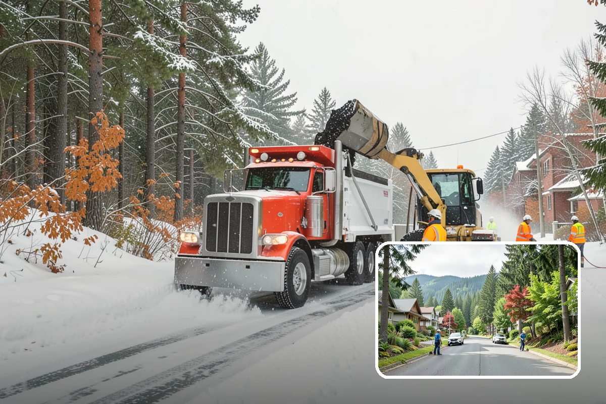 Residential Deicing in Darrington, Snohomish County, WA - Prevents falls on shaded, slow-thawing entry paths
