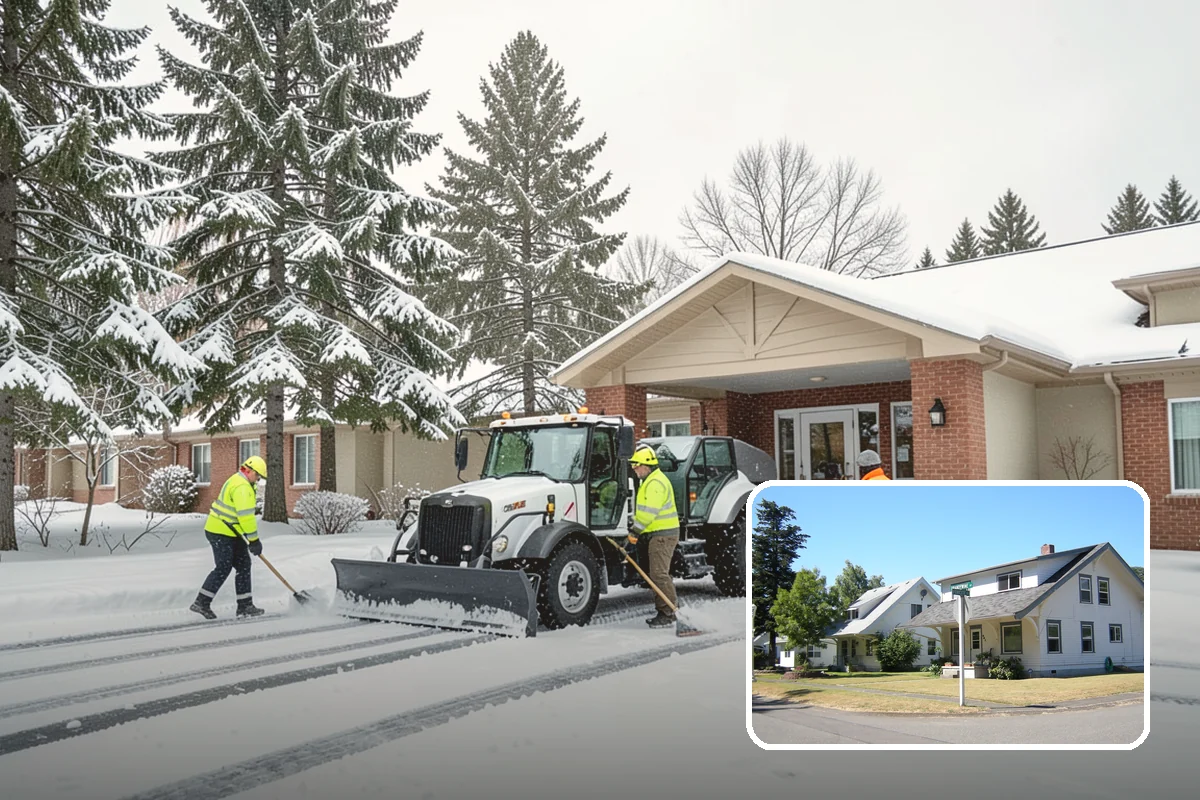 Residential Deicing in DuPont, Pierce County, WA - Prevents falls on shaded, slow-thawing entry paths