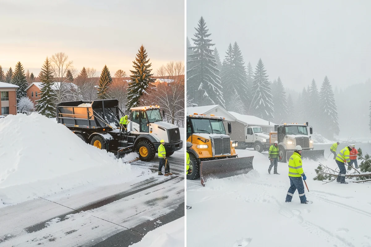Residential Deicing in Eatonville, Pierce County, WA - Walk the property to map sloped driveways, shaded walks, and step landings