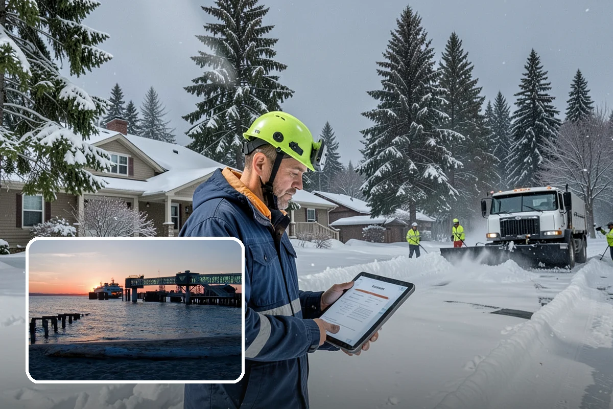 Residential Deicing in Edmonds, Snohomish County, WA - Prevents falls on shaded, slow-thawing entry paths