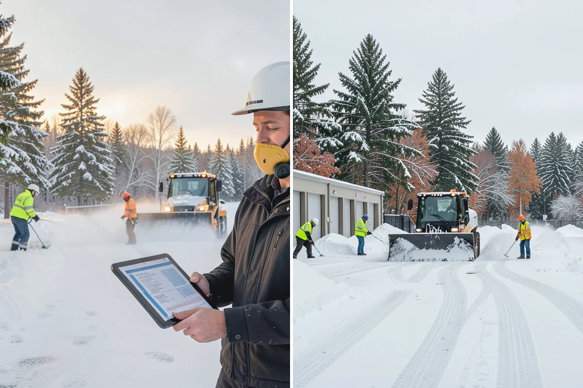 Residential Deicing in Granite Falls, Snohomish County, WA - Walk the property to map sloped driveways, shaded walks, and step landings