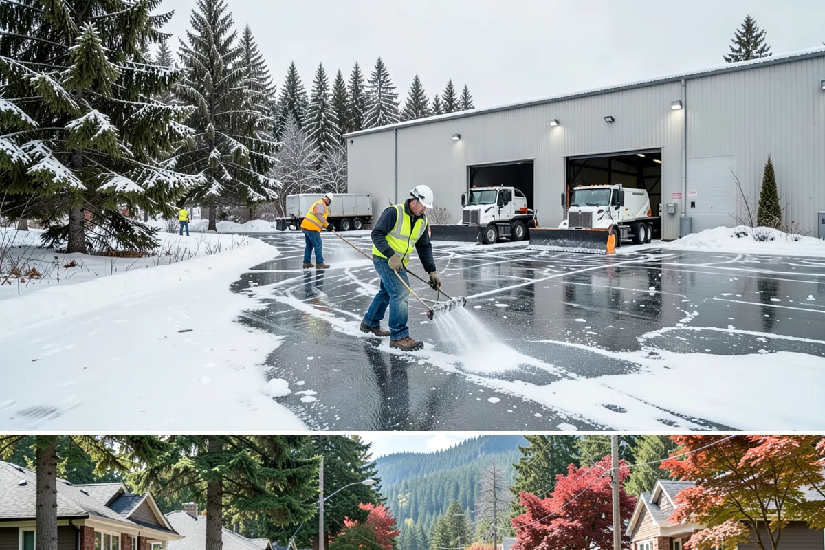 Residential Deicing in Hunts Point, King County, WA - Service runs from late November through February, with peak demand during the freezing-rain and Fraser Valley outflow events that...