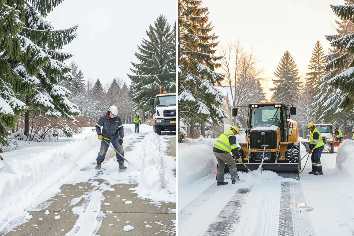 Residential Deicing in Issaquah, King County, WA - Walk the property to map sloped driveways, shaded walks, and step landings