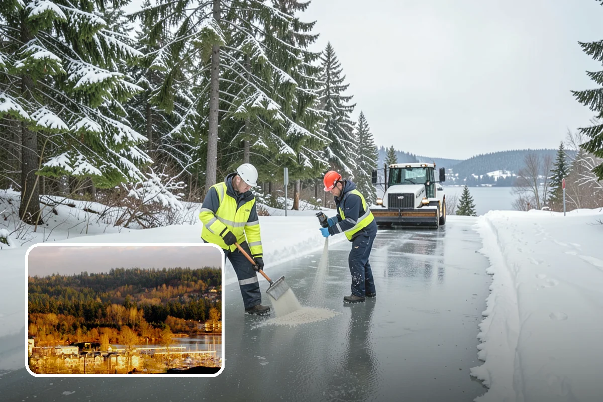 Residential Deicing in Kenmore, King County, WA - Prevents falls on shaded, slow-thawing entry paths