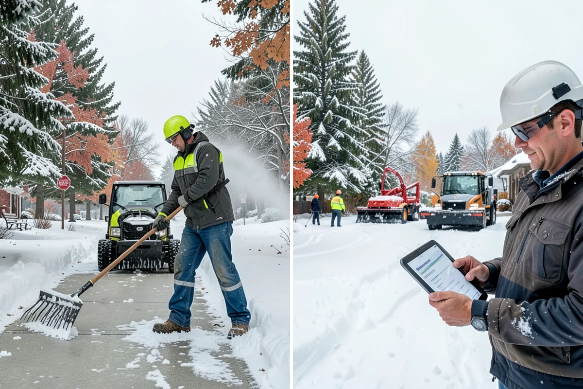 Residential Deicing in Kenmore, King County, WA - Walk the property to map sloped driveways, shaded walks, and step landings