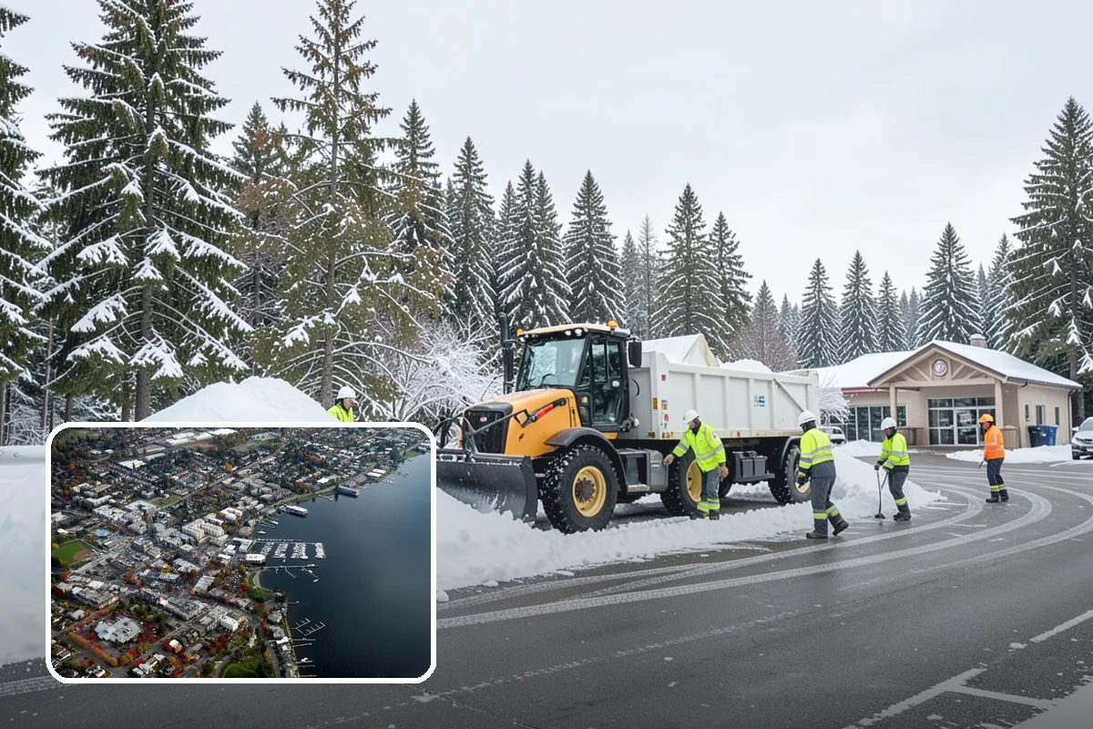 Residential Deicing in Kirkland, King County, WA - Prevents falls on shaded, slow-thawing entry paths