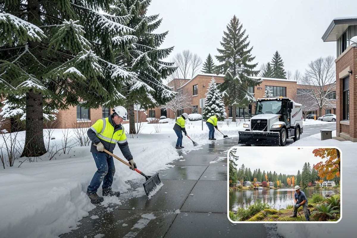 Residential Deicing in La Conner, Skagit County, WA - Prevents falls on shaded, slow-thawing entry paths