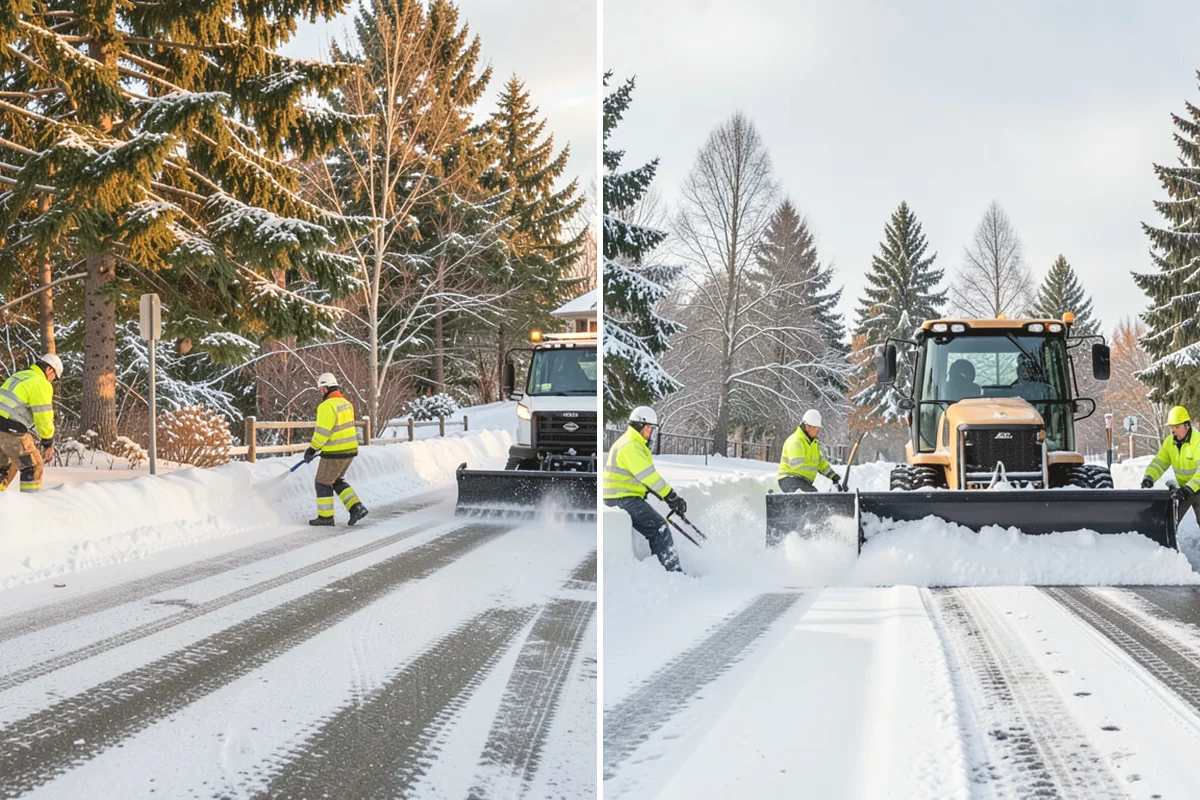 Residential Deicing in La Conner, Skagit County, WA - Walk the property to map sloped driveways, shaded walks, and step landings